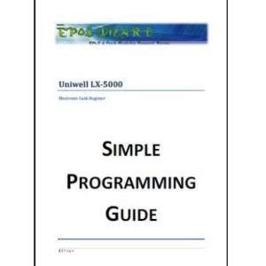 Read Uniwell Programming Manual 