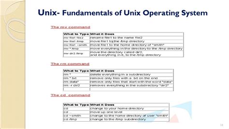 Unix Fundamentals