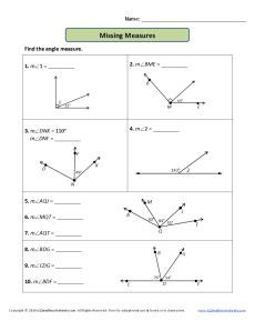 Unknown Angle Measures 4th Grade   Cne Fourth Grade Lesson 5 Unknown Angle Measures - Unknown Angle Measures 4th Grade