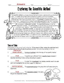 Unlocking The Answers Exploring The Scientific Inquiry Pogil Scientific Inquiry Worksheet Answer Key - Scientific Inquiry Worksheet Answer Key