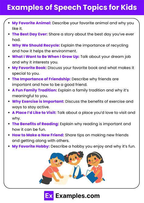 unprepared speech topics for grade 10