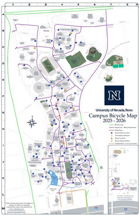 Unr Campus Map