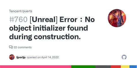 Unreal No Object Initializer Found During Construction