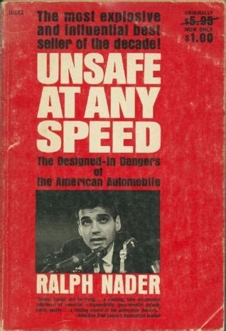 Read Online Unsafe At Any Speed Ralph Nader Pdf 