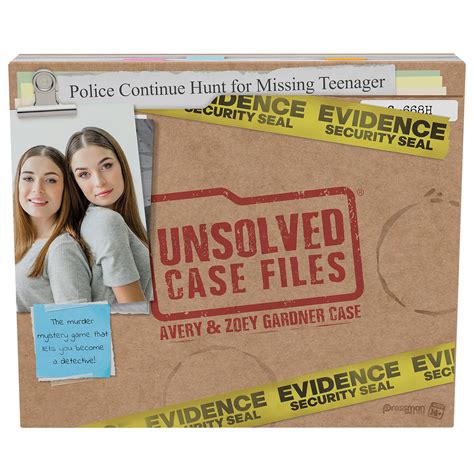 Unsolved Case Avery And Zoey Answers
