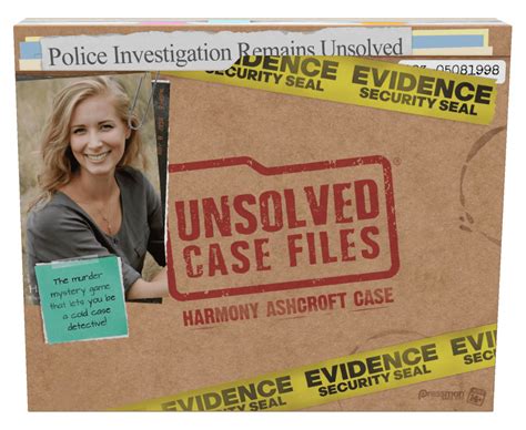 Unsolved Case Files Harmony Ashcroft