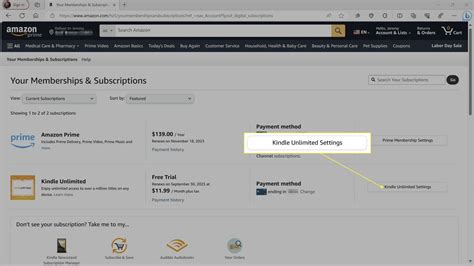 Unsubscribe Kindle Subscription