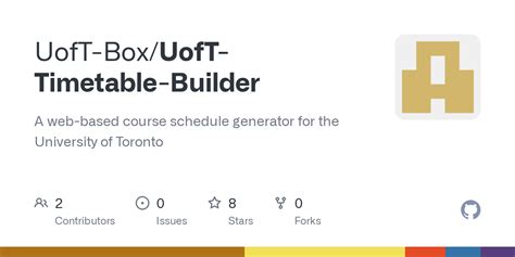 Uoft Timetable Builder