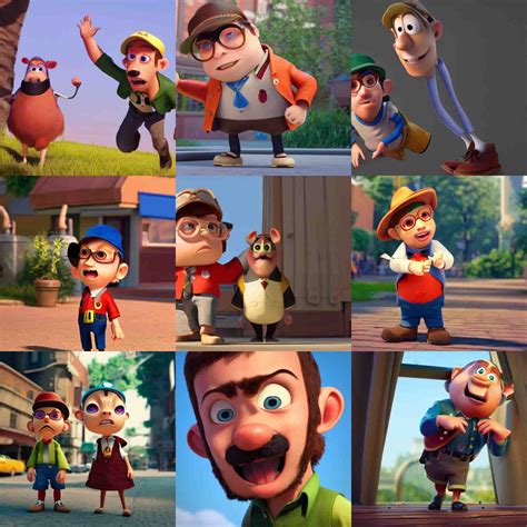 up main character