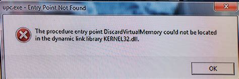Upc Exe The Procedure Entry Point