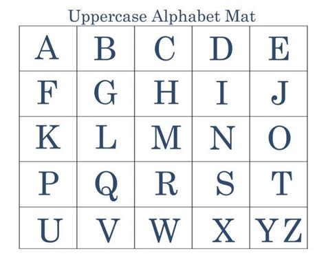 Uppercase And Lowercase Alphabet Chart Tpt Uppercase And Lowercase Alphabet Chart - Uppercase And Lowercase Alphabet Chart