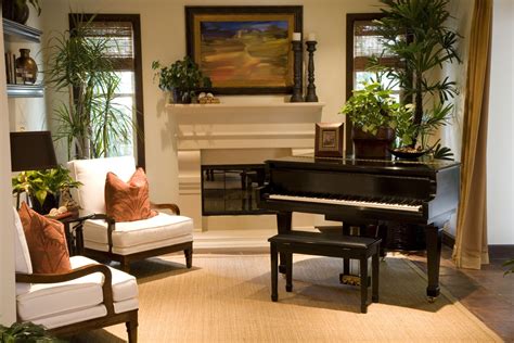 upright piano room ideas