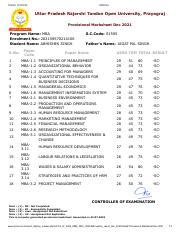 Uprtou Result 2021
