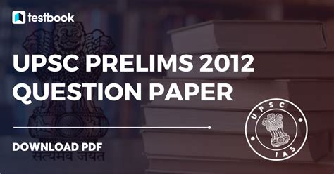 Read Online Upsc 2012 Prelims Question Paper Analysis 