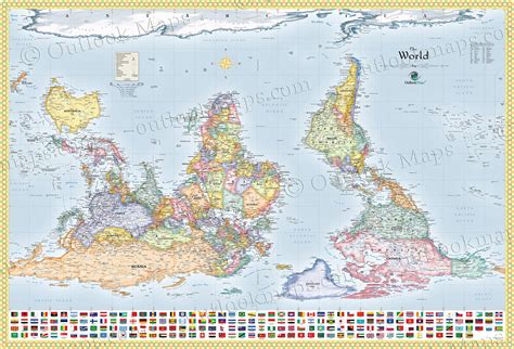 Upside Down Map