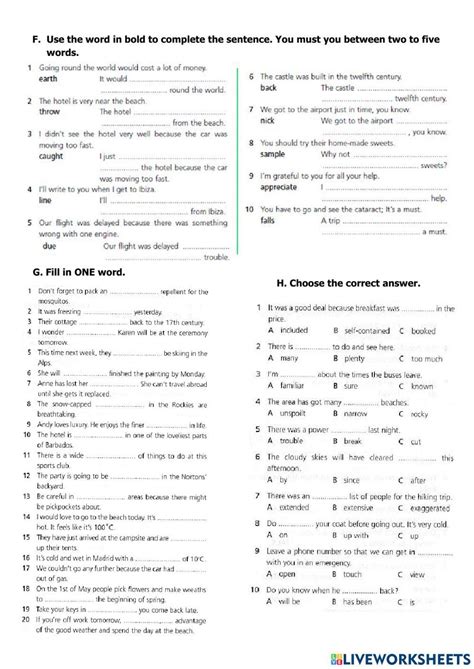 Download Upstream Intermediate Grammar In Use Unit 3 