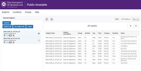 Uq Exam Timetable