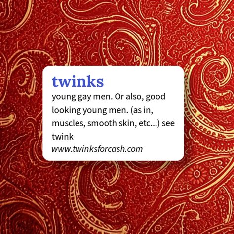 Urban Dictionary Twinks