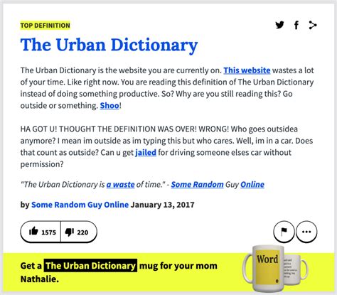 Urban Dictionary Urban Dictionary