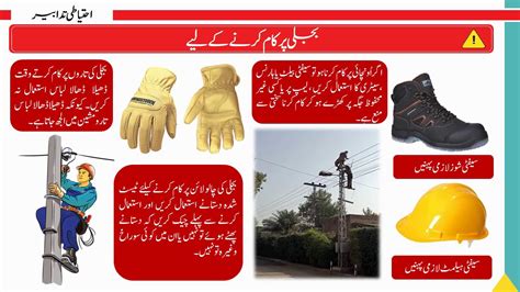 urdu electrical safety