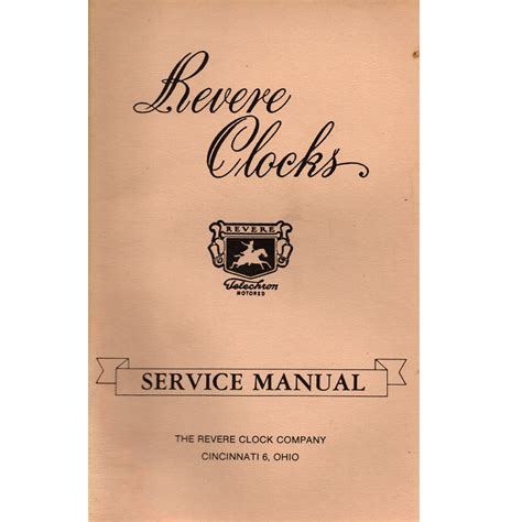 Full Download Urgos Clock Service Manual 