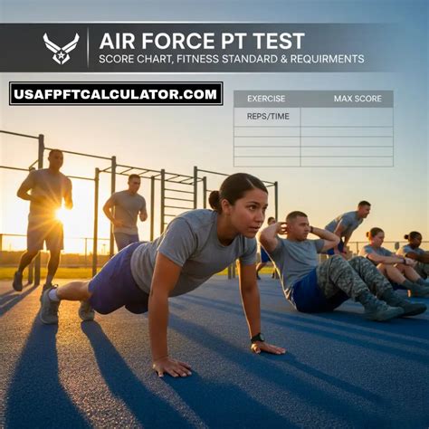 Us Air Force Pt Chart