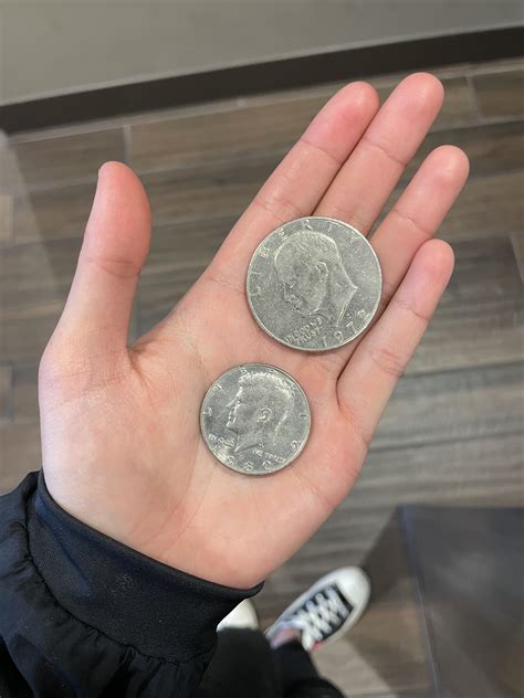 Us Half Dollar Size