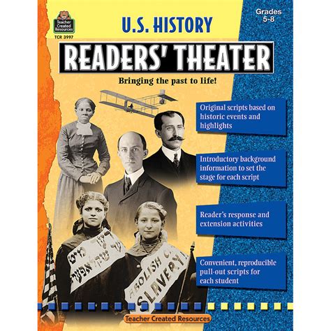 Us History Readersu0027 Theater Grade 5 8 Tcr3997 Readers Theater For 5th Grade - Readers Theater For 5th Grade