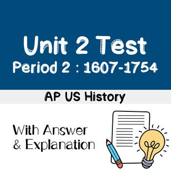 us history unit 2 answer