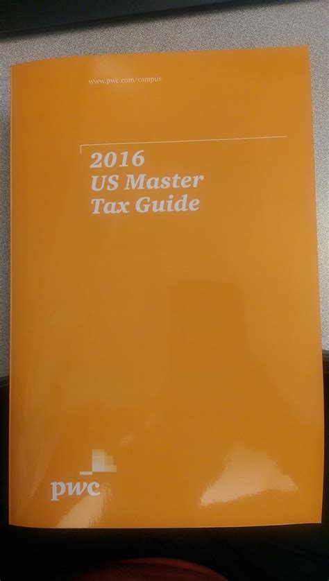 Us Master Tax Guide 2016