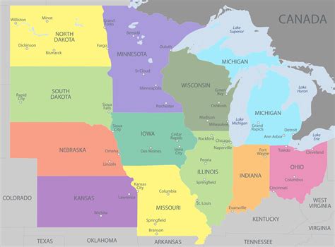 Us Midwest States