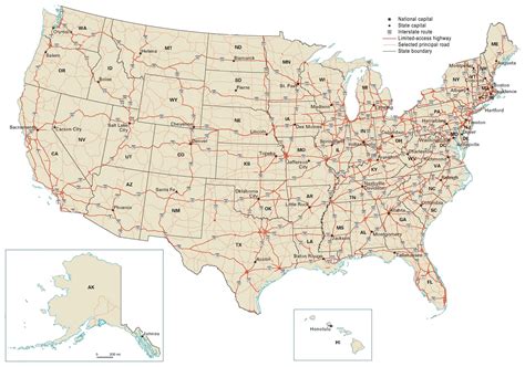 Us Road Maps
