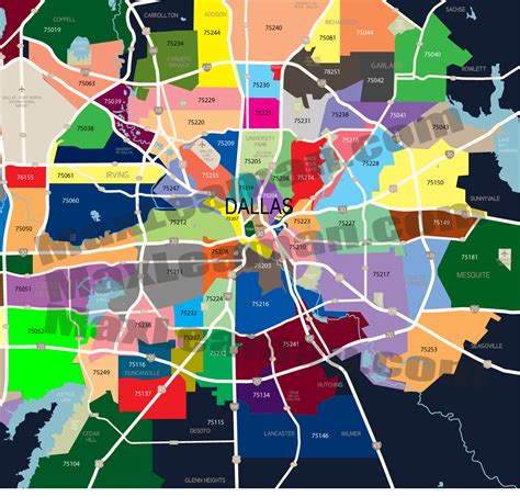 us zip code dallas texas