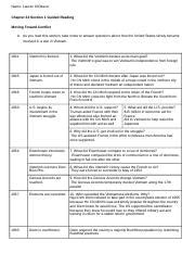 Read Online Us History Chapter 22 Reading Guide Section 1 Moving Toward Conflict Answers 