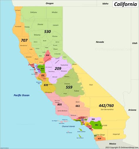 usa area code california
