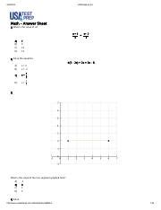 Usatestprep Answers Math