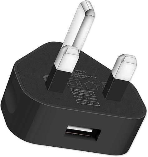 usb mains plug adapter