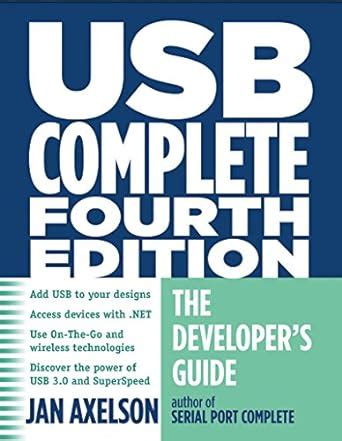 Download Usb Complete The Developers Guide Complete Guides Series 