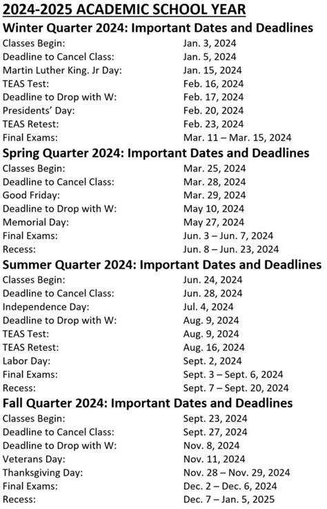 Usc Academic Calendar