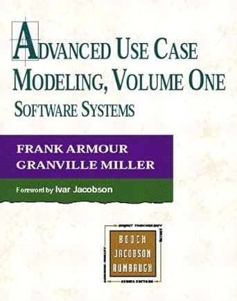 Use Case Modeling Addison Wesley Object Technology Paperback
