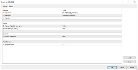 Use Gmail In Mt5