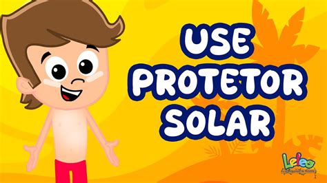 use protetor solar - YouTube