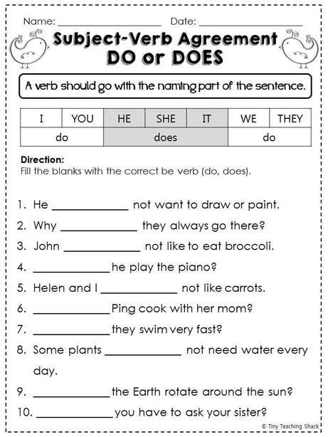 Use These Subject Verb Agreement Worksheets At School Indefinite Pronoun Antecedent Agreement Worksheet - Indefinite Pronoun Antecedent Agreement Worksheet