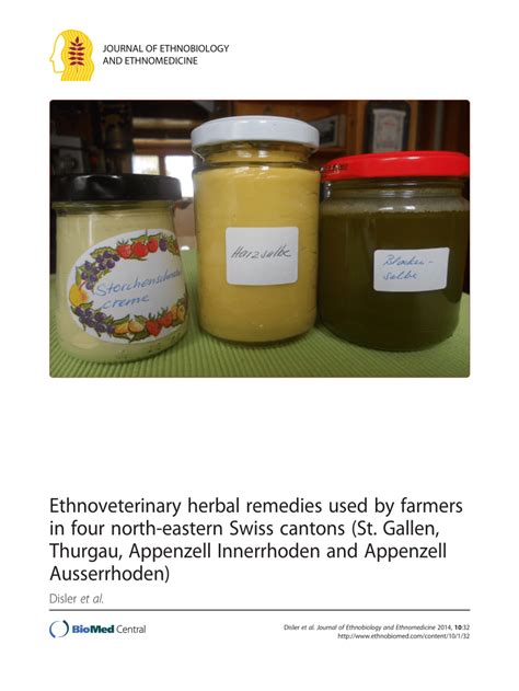 Use of Ethnoveterinary Remedies in the Management of Foot and 