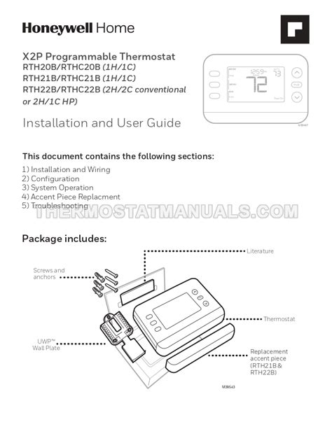 User Guide Honeywell