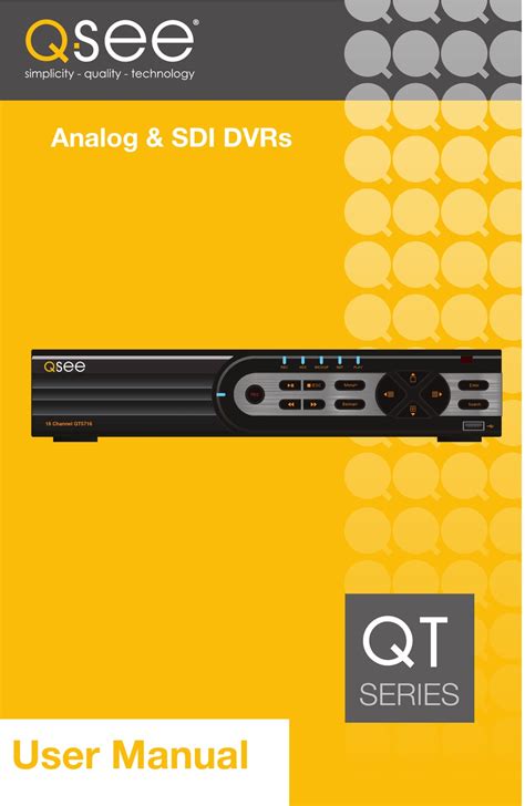 user manual q see