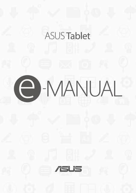 Full Download User Guide Asus Tablet 