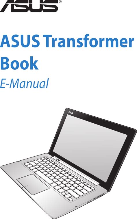 Read User Guide Asus Transformer 