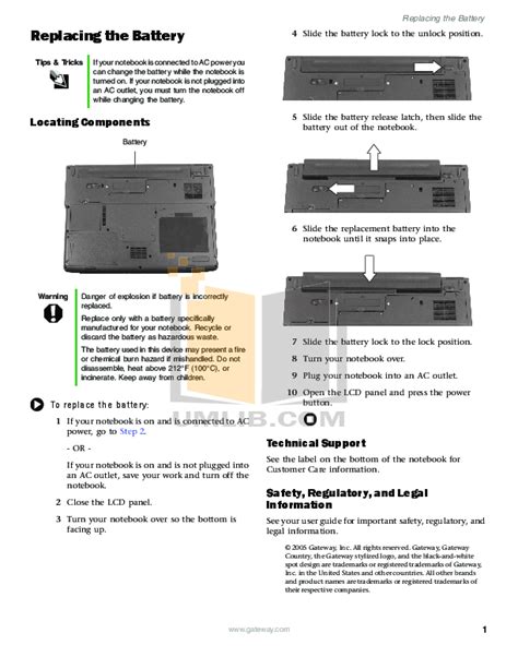 Download User Guide For Gateway Computer 