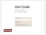 Read User Guide For Myob Premier V9 